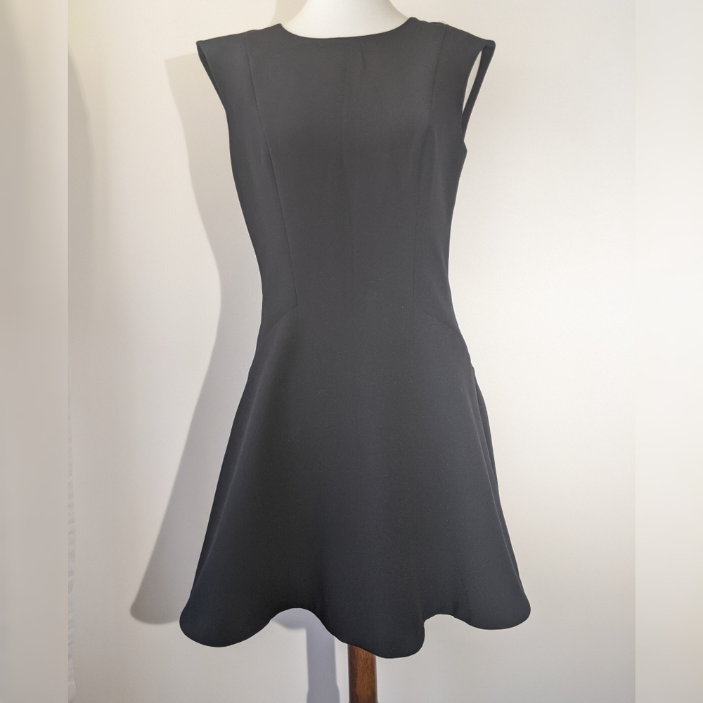 H&M A-LINE DRESS BLACK 10